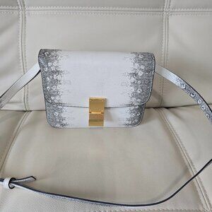 Lether crossbody BOX bag